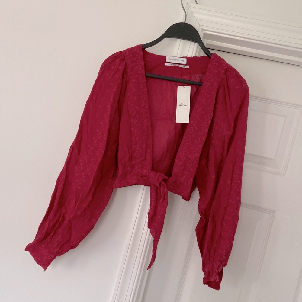 Urban Outfitters front tie crop top